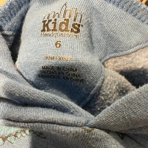 Kids Headsquarter Dinosaur Sweatshirt size 6 - Picture 4 of 4